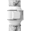 VEVOR Dryer Vent Hose, 8'' Insulated Flexible Duct 25FT Long with 2 Duct Clamps, Heavy-Duty Three Layer Protection for HVAC Heating Cooling Ventilation and Exhaust, R-6.0 Flame Resistance Value