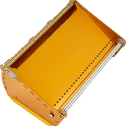 VEVOR Drywall Flat Box, 10-Inch Wide Quick Clean, Aluminum Finishing Mud Box for Plasterboard, Wallboard, Sheetrock, Bonus Mudguard, Extra 2 Stainless Steel Blades (10/12-Inch)