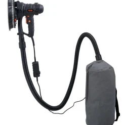 VEVOR Drywall Sander, 800W Electric Sander with 12 Sanding Discs, Variable Speed 1200-2300 RPM Wall Sander with Automatic Vacuum Dust Collection System, Double LED Lights, Dust Bag, Detachable Edge