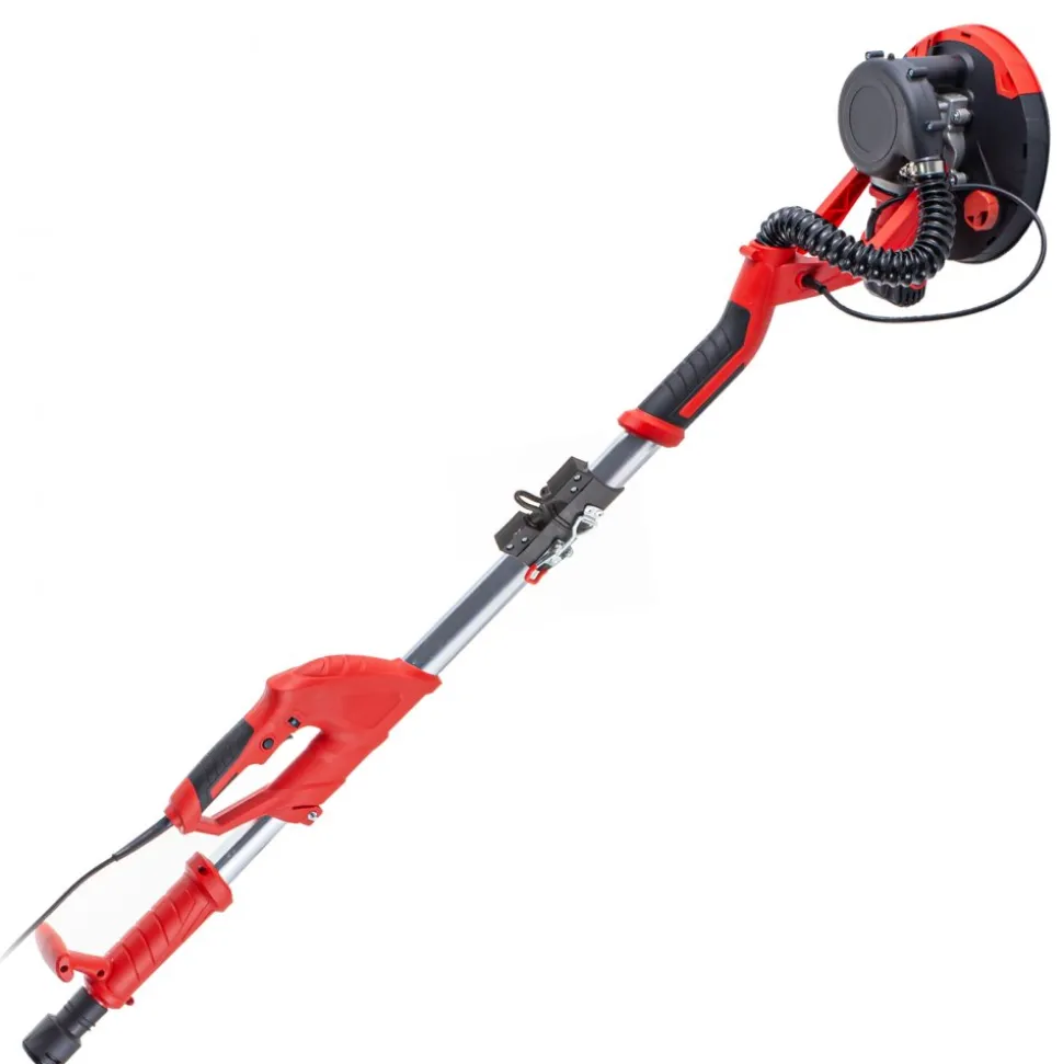 VEVOR Drywall Sander 850W Electric, Electric Sander Variable Speed 800-1750RPM, Drywall Sander Foldable Sheetrock Sander, with Telescope Handle, Vacuum Bag Drywall Sanders 6 Sand Pads
