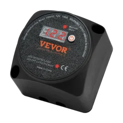 VEVOR Dual Battery Isolator Kit, 12V 140Amp, Manual and Auto Modes VSR Voltage Sensitive Relay with LCD Screen, Smart Battery Isolator for ATV UTV RV Camper Off-Road Vehicle Caravan Truck Boat Yacht