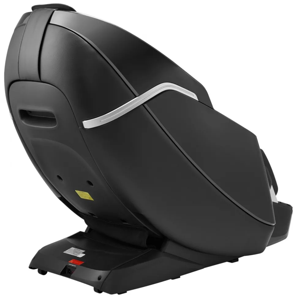 VEVOR Dual-Core 4D+3D Full Body Massage Chair, with Extended SL Track, Deep Yoga Stretch, Electric Extendable Footrest, TFT, AI Voice Control, Heat, Airbags, Armrest Controls, Wheels
