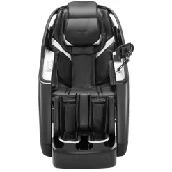 VEVOR Dual-Core 4D+3D Full Body Massage Chair, with Extended SL Track, Deep Yoga Stretch, Electric Extendable Footrest, TFT, AI Voice Control, Heat, Airbags, Armrest Controls, Wheels