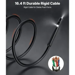 VEVOR Dual Lens Endoscope with Light, 5