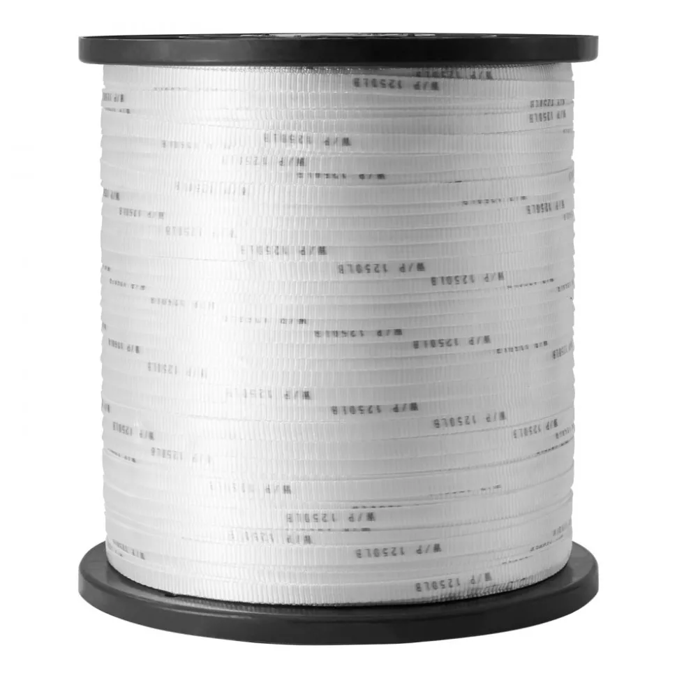 VEVOR Durable Polyester Pull Cord, Width 0.5" & Length 5249ft, Max Load 1250 lbf, Perfect for Organizing Cables, Packaging, Garden Work & Electrical Jobs