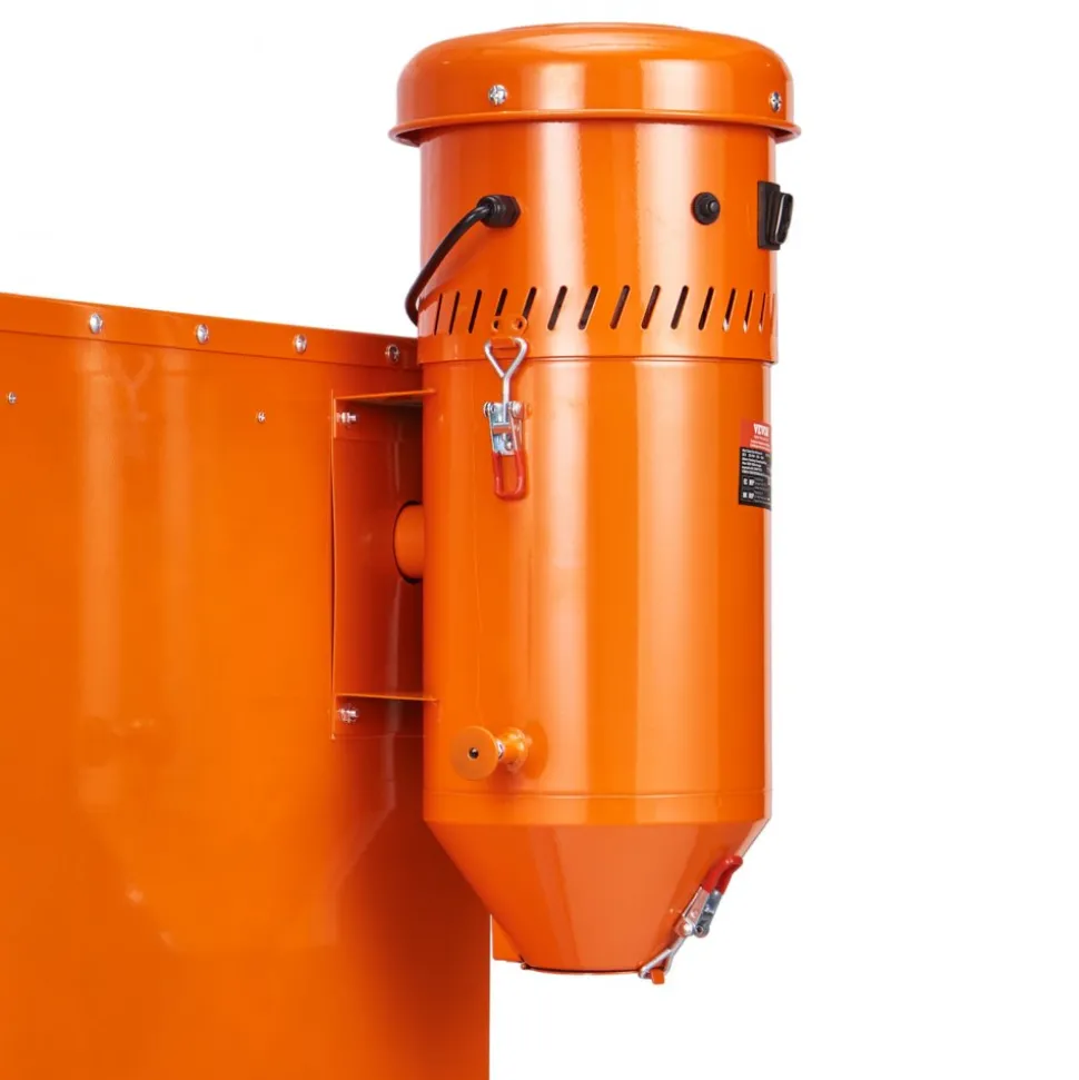 VEVOR Dust Collection System: 1.6-HP Dust Collector Media Reclaimer with 1.8 Gallon Capacity - Universal Fit for Sandblaster Cabinets and Media Blasters
