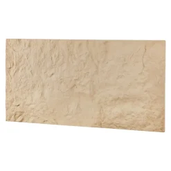 VEVOR 3D Wall Panels, 4 Pack 48 x 24 in PU Natural Stone Imitation Wall Art Tiles, 32 Sq.Ft Coverage Accent Wall Panel, Interior Home Decor for Ceiling, Bedroom, Living & Gaming Room, Stone Yellow