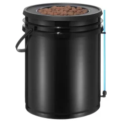 VEVOR DWC Hydroponics Grow System, Hydroponic Growing System with Top Drip Kit, Deep Water Culture 5-Gallon 2 Buckets, with Air Pump, Air Stones and Water Level Device for Leafy Vegetables