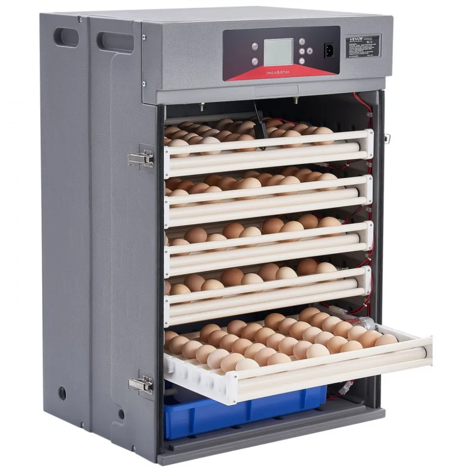 VEVOR 400 Egg Incubator, Poultry Incubator Cabinet with Automatic Eggs Turning, Temperature & Humidity Control, Heating & Cooling Egg Hatcher, Commercial Incubators for Hatching Chicks Ducks Goose
