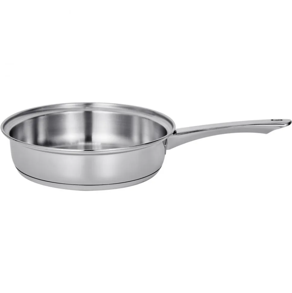 VEVOR Egg Poacher Pan, 4-Cup Poached Egg Maker, Stainless Steel Poaching Pan and Frying Skillet, with 4 Nonsitck Detachable Large Cups, Lid, and Silicone Spatula, Compatible with Induction Stovetop
