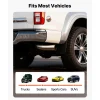 VEVOR Elbow Exhaust Tip, 5 Inch Inlet, 6 Inch Outlet, 23 in Overall Length, Chrome Turn Down Exhaust Tip with Clamp for Truck, Sedan, Sports Car, SUV, Chrome Structure for High Temperature Resistance