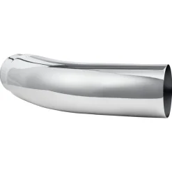 VEVOR Elbow Exhaust Tip, 5 Inch Inlet, 6 Inch Outlet, 23 in Overall Length, Chrome Turn Down Exhaust Tip with Clamp for Truck, Sedan, Sports Car, SUV, Chrome Structure for High Temperature Resistance