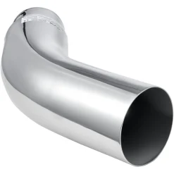 VEVOR Elbow Exhaust Tip, 5 Inch Inlet, 6 Inch Outlet, 23 in Overall Length, Chrome Turn Down Exhaust Tip with Clamp for Truck, Sedan, Sports Car, SUV, Chrome Structure for High Temperature Resistance