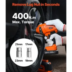 VEVOR Electric Car Jack, 5 Tons /11000 lbs, Electric Scissor Jack with Electric Impact Wrench, Tire Change Replacement with LED Light & Remote Control, Portable Jack kit for Sedan, SUV, Truck