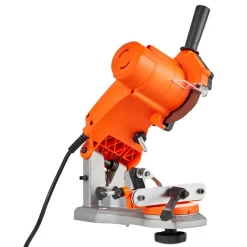 VEVOR Electric Chainsaw Sharpener, 85W Bench Saw Chain Sharpener 5000RPM, Professional Chainsaw Sharpening Tool with 2 Grinding Wheels & LED Light for Woodworking, Logging, Gardening