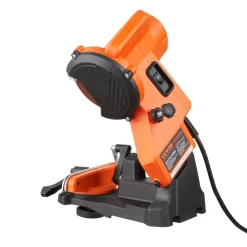 VEVOR Electric Chainsaw Sharpener, 85W Bench Saw Chain Sharpener 5000RPM, Professional Chainsaw Sharpening Tool with 2 Grinding Wheels for Woodworking, Logging, Gardening