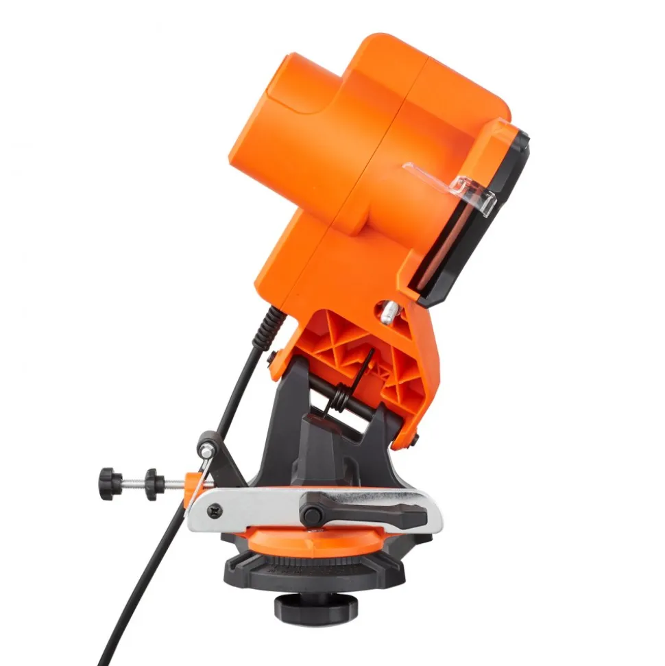 VEVOR Electric Chainsaw Sharpener, 85W Bench Saw Chain Sharpener 5000RPM, Professional Chainsaw Sharpening Tool with 2 Grinding Wheels for Woodworking, Logging, Gardening
