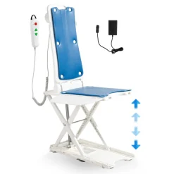 VEVOR Electric Chair Lift, Devices to Lift Elderly off Floor for Elderly, 3.03-19.96 inch Height Adjustable, Support Up to 310 LBS, 45° Tilt for Comfortable Leaning, for Seniors, Patient, Elderly