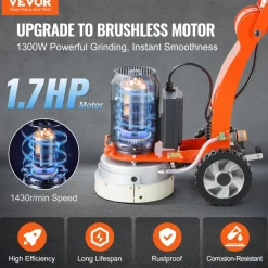VEVOR Electric Concrete Floor Grinder 10