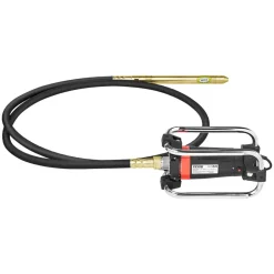 VEVOR Electric Concrete Vibrator, 1300W 16000 VPM, 2HP Copper Motor Handheld Concrete Vibrating Tool, Portable Pencil Cement Vibrator with Shaft of 14.75ft / 4.5m, Remove Air Bubble and Level Concrete