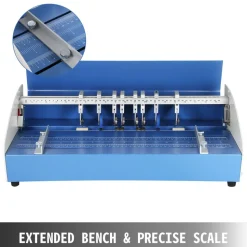 VEVOR Electric Creasing Machine 21 Inch Paper Creasing Scoring Machine 3 in 1 Creasing Machine with Heavy Duty Metal Present Multi-function