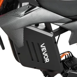 VEVOR Electric Dirt Bike for Teens Adults, 2000W Motor, 31 MPH Speed, 31 Miles Max Range, 48V 22.5Ah Battery, Off-Road Motorcycle with Light, Display, Dual Suspension & Hydraulic Brakes for Age 14+