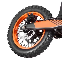 VEVOR Electric Dirt Bike for Teens Adults, 2000W Motor, 31 MPH Speed, 31 Miles Max Range, 48V 22.5Ah Battery, Off-Road Motorcycle with Light, Display, Dual Suspension & Hydraulic Brakes for Age 14+