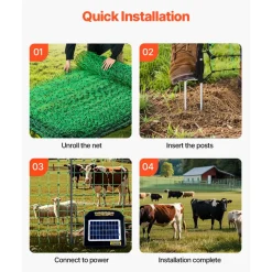 VEVOR Electric Fence Netting, 50
