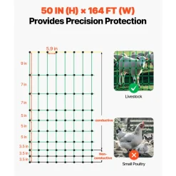VEVOR Electric Fence Netting, 50