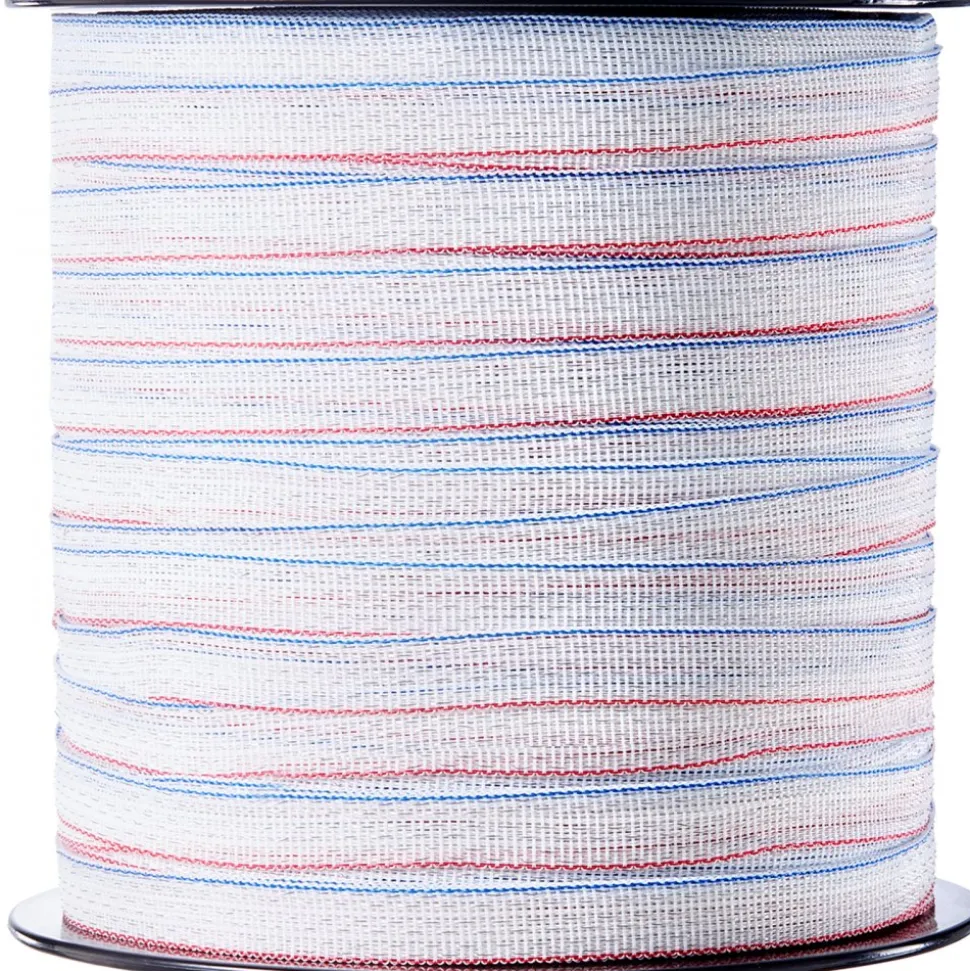 VEVOR Electric Fence Tape, 1640Ft 500M Polytape Fencing Hot Wire, 3/4" Width 6 Stainless Steel Strands for Reliable Conductivity, UV & Rust Resistance, Portable Polywire for Horse Cattle Livestock