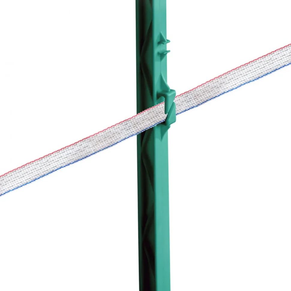 VEVOR Electric Fence Tape, 1640Ft 500M Polytape Fencing Hot Wire, 3/4" Width 6 Stainless Steel Strands for Reliable Conductivity, UV & Rust Resistance, Portable Polywire for Horse Cattle Livestock