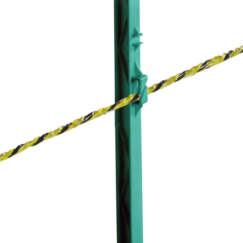 VEVOR Electric Fence Wire, 3366Ft 1026M Portable Polywire, 1/8" Diameter 6 Stainless Steel Strands for Reliable Conductivity and UV, Rust Resistance, Fencing Rope Line for Horse, Cattle, Livestock