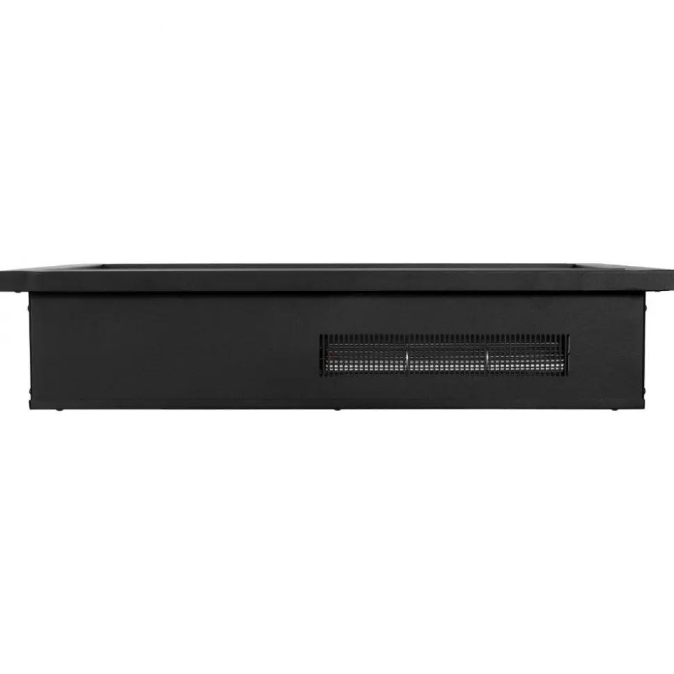 VEVOR Electric Fireplace Insert, 26 inch Recessed and Wall Mounted with Adjustable Flame Color Brightness & 8h Timer & Remote Control, Indoor Heater w/ 750W/1500W Dual Heating Modes, 5000BTU Black