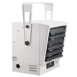 VEVOR Electric Garage Heater, 5000-Watt (2500/5000W) Ceiling Mounted Shop Heater, 2 Settings & Overheat Protection & Low Noise Cross-flow, Commercial for Indoor Workshop Warehouse,240V White