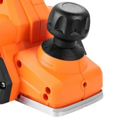 VEVOR Electric Hand Planer, 3-1/4-Inch Cut Width, 7-Amp 16800 RPM Corded Power Handheld Planer for Wood, with Adjustable Cut Depth, 2 Blades, for Woodworking Wood Chamfer DIY Smooth Finish Carpentry