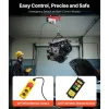 VEVOR Electric Hoist, 2200 lbs 120V Electric Winch with 328 ft Wireless & 14 ft Wired Remote Control, 40 ft Single Cable Lifting Height, Single/Double Slings, Lift Hoist for Garage Warehouse Factory