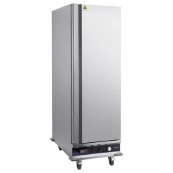 VEVOR Electric Hot Box Food Warmer, 16-Tier Commercial Warming Cabinet with Water Tray, Single-Door and Adjustable Shelves, Stainless Steel Food Warmer Cabinet, for Restaurant, Kitchen, Pizza, Chicken