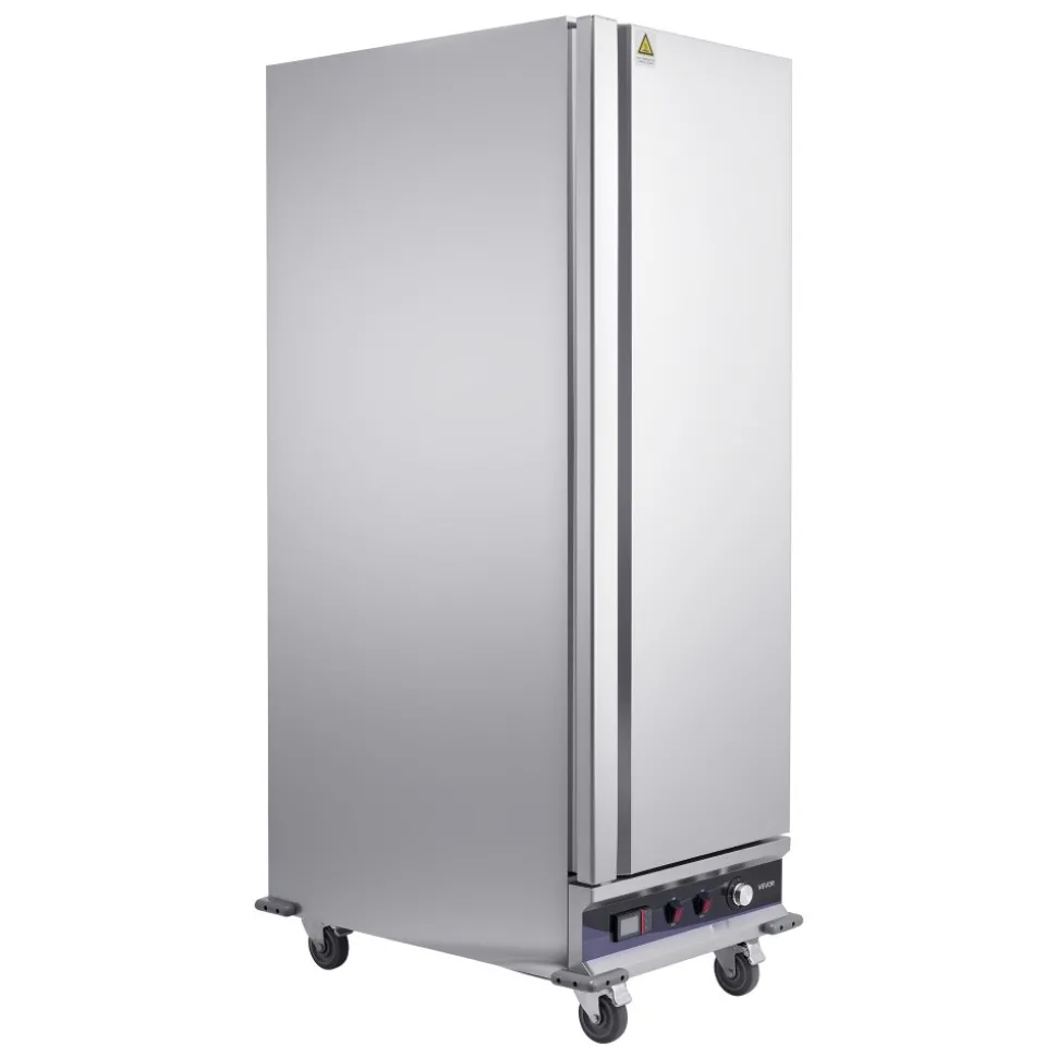 VEVOR Electric Hot Box Food Warmer, 16-Tier Commercial Warming Cabinet with Water Tray, Single-Door and Adjustable Shelves, Stainless Steel Food Warmer Cabinet, for Restaurant, Kitchen, Pizza, Chicken