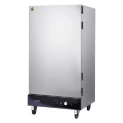 VEVOR Electric Hot Box Food Warmer, 8-Tier Commercial Warming Cabinet with Water Tray, Single-Door and Adjustable Shelves, Stainless Steel Food Warmer Cabinet, for Restaurant, Kitchen, Pizza, Chicken