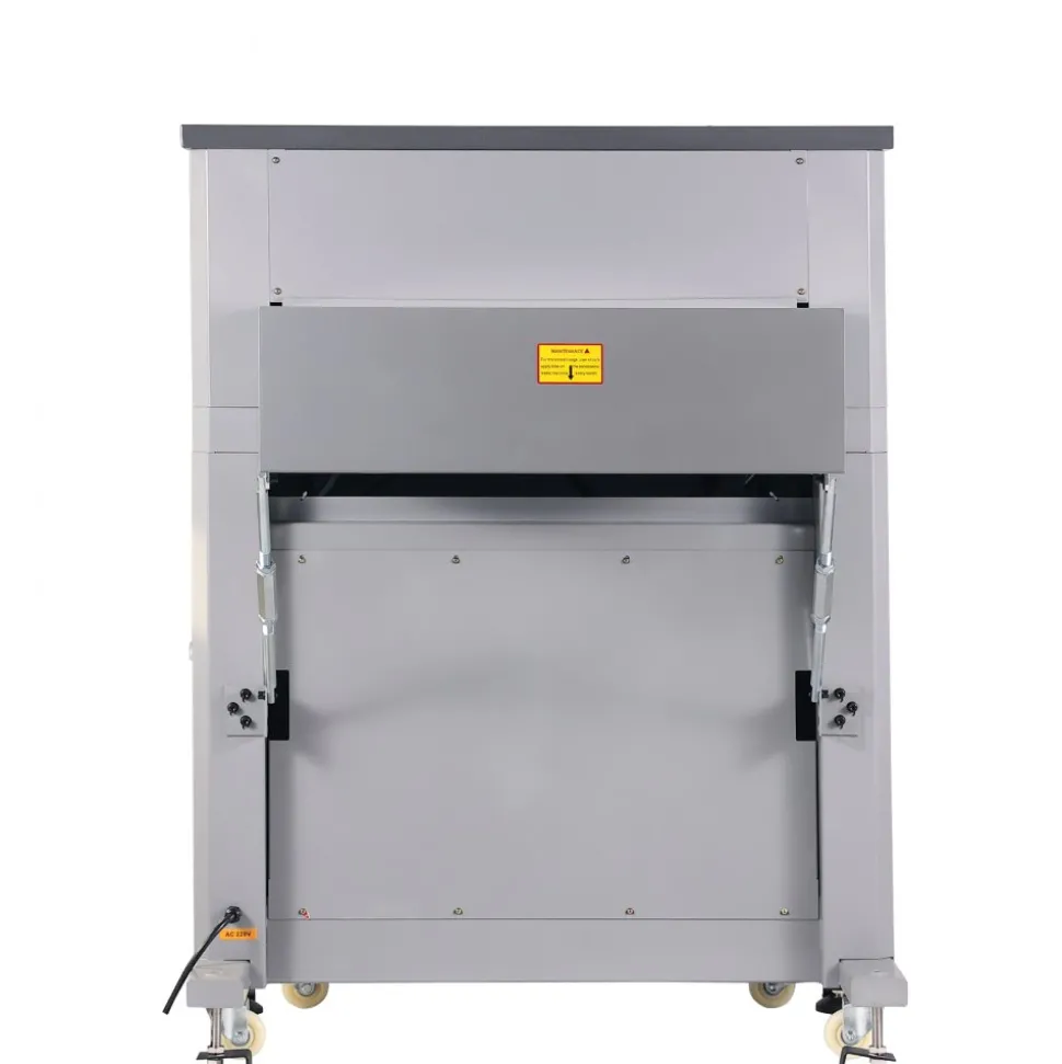 VEVOR Electric Hydraulic Paper Cutter, Heavy Duty Paper Cutter Machine 26" /660.4mm Cutting Width, 3.14"/80mm Cutting Thickness, Electric Paper Trimmer with 7" Touchscreen Numerical Control
