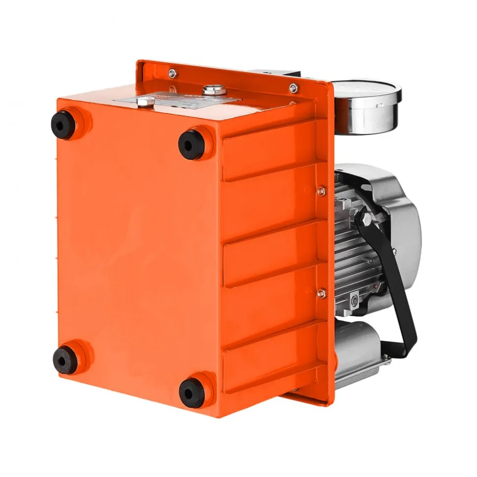 VEVOR Electric Hydraulic Pump, 10000 PSI 750W 110V, 488 in³/8L Capacity, Single Acting Manual Valve, Electric Driven Hydraulic Pump Power Pack Unit with Lever Switch for Punching/Bending/Jack Machines