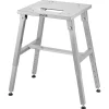 VEVOR Electric Meat Bandsaw Stand, Floor Stand with Adjustable Height, Stable H-Shaped Frame, Anti-Slip Foot Pads, for Our Bone Saw Machine, Compatible with Models BS-130 & BS-250