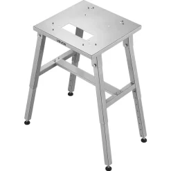 VEVOR Electric Meat Bandsaw Stand, Floor Stand with Adjustable Height, Stable H-Shaped Frame, Anti-Slip Foot Pads, for Our Bone Saw Machine, Compatible with Models BS-130 & BS-250
