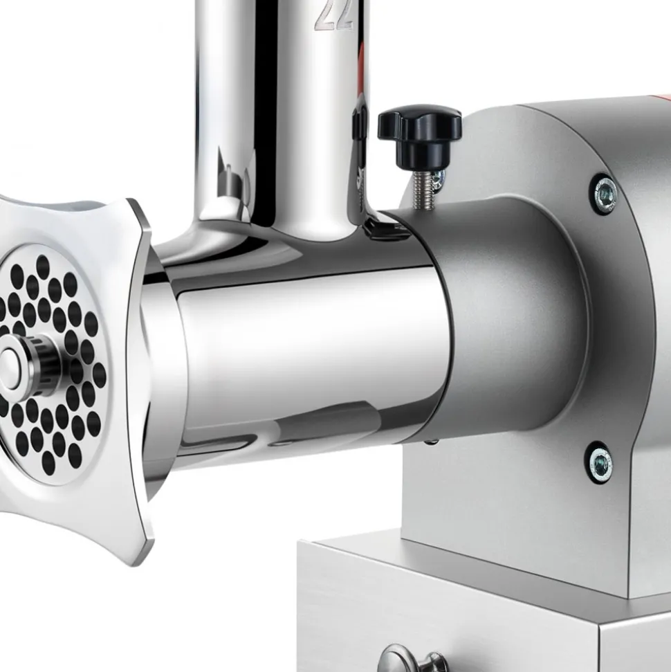 VEVOR Electric Meat Grinder, 661 Lbs/Hour800 W Meat Grinder Machine, 1.5 HP Electric Meat Mincer with 2 Grinding Plates, Sausage Kit Set Meat Grinder Heavy Duty, Home Kitchen & Commercial Use Red