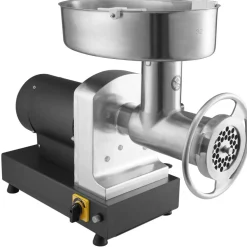 VEVOR Electric Meat Grinder, 992 Lb/H Capacity, 1100W (4600W MAX) Industrial Meat Mincer with 2 Blade, 3 Grinding Plates, Sausage Maker & Kubbe Kit Carbon Steel Commercial Meat Grinder, ETL Listed