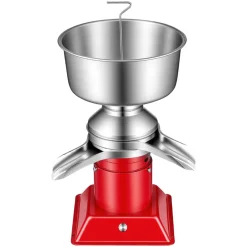 VEVOR Electric Milk Cream Separator, 60L/H Output 10500RPM Milk Cream Centrifugal Separator, 304 Stainless Steel Goat Cow Milk Skimmer Separating Machine with 4.5L Bowl Capacity (40W, 100-240V)