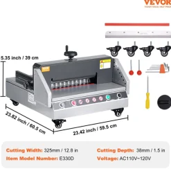 VEVOR Electric Paper Cutter, 13