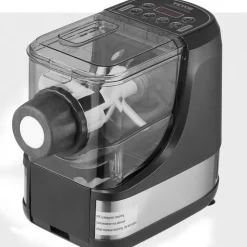 VEVOR Electric Pasta Maker, 150W Automatic Noodle Maker Machine with 8 Pasta Shapes, 4 Intelligent Modes, 500g Flour Capacity Pasta Maker Machine with Measuring Cups, Cleaning Brush for Home Kitchen