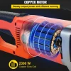 VEVOR Electric Pipe Threader, 2300W Pipe Threading Machine with 6 Dies 1/2"-2", 110V Hand-held Pipe Threader Machine with Copper Motor, Portable Electric Pipe Threading Kit with Carrying Case