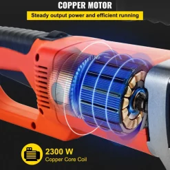 VEVOR Electric Pipe Threader, 2300W Pipe Threading Machine with 4 Dies 1/2